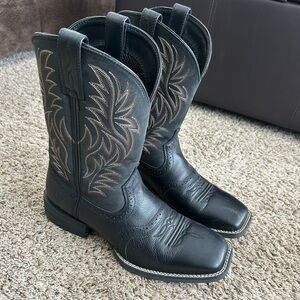 Men’s ARIAT Western Leather Cowboy Boots 10.5D